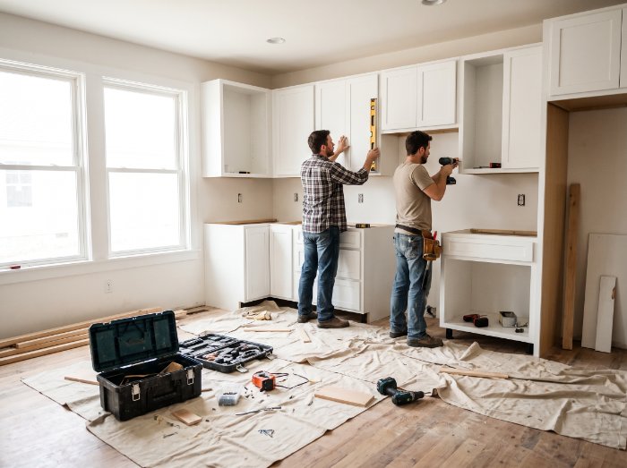 Cabinet installation