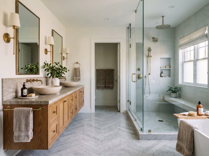 Primary bathroom