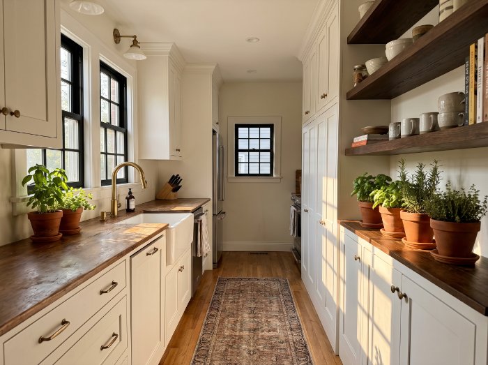 Finished kitchen